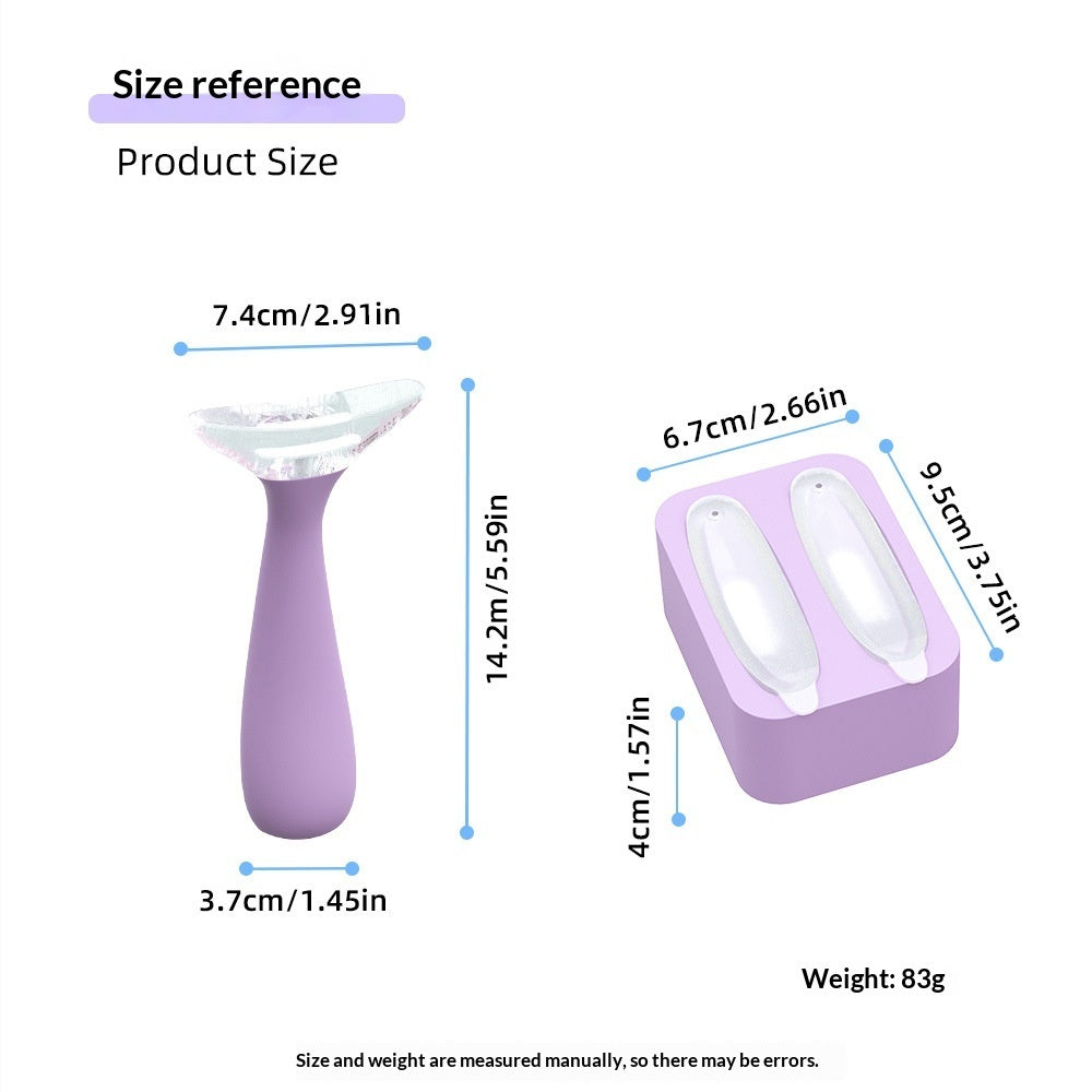 Silicone Facial Ice Roller To Shrink Pores, Soothe Redness, And Cool Down