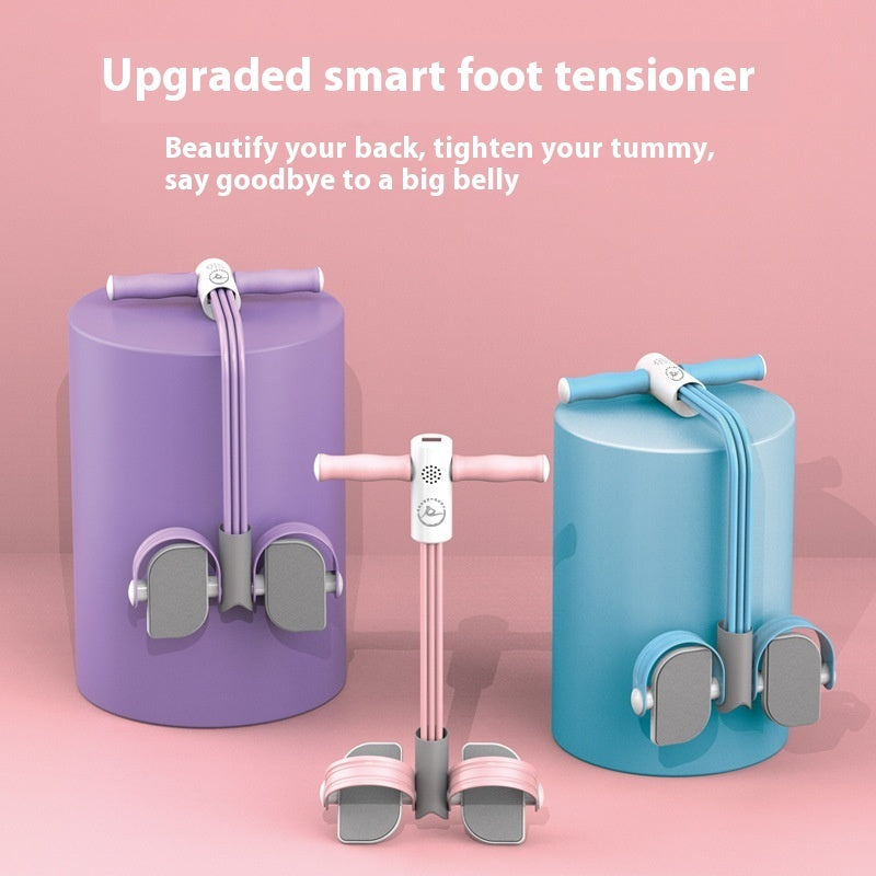 Portable Smart Foot Pedal Fitness Pull Exerciser