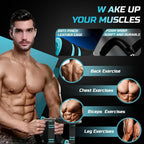 Twist Bar Arm Trainer, Adjustable Resistance From 90 To 120 Lbs, Suitable For Home And Gym Use, For Arm, Chest, And Shoulder Training
