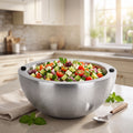 Stainless Steel Dip Chiller Bowl – Insulated Serving Bowl for Salsa, Dips, Salads & Parties