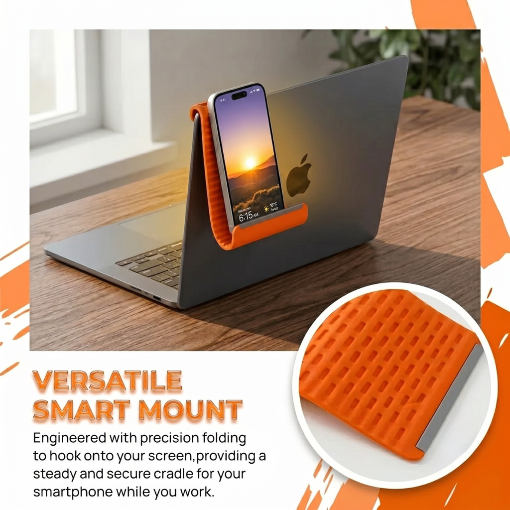Flexible Silicone Phone Stand | Adjustable Hands-Free Mobile Holder