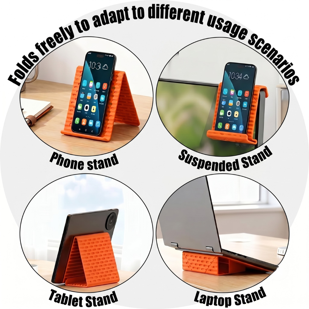 Flexible Silicone Phone Stand | Adjustable Hands-Free Mobile Holder