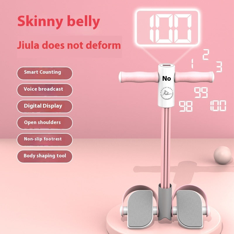 Portable Smart Foot Pedal Fitness Pull Exerciser