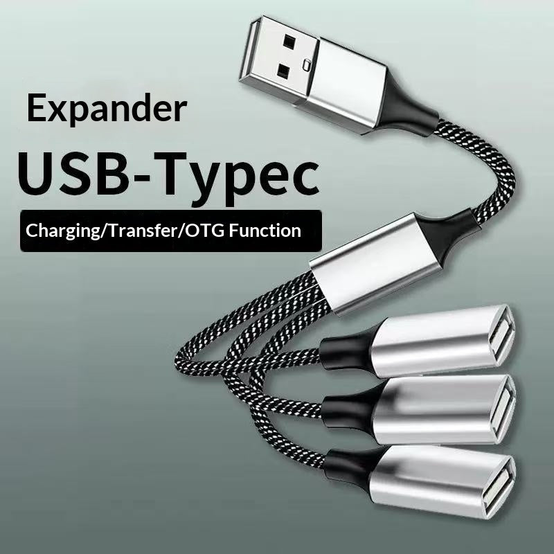 Usb Docking Station Expansion Type-c Splitter