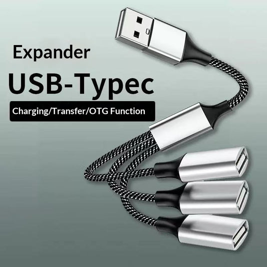Usb Docking Station Expansion Type-c Splitter