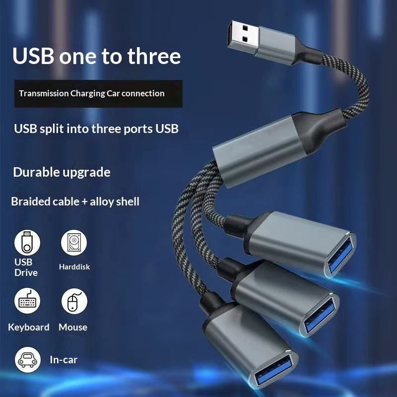 Usb Docking Station Expansion Type-c Splitter